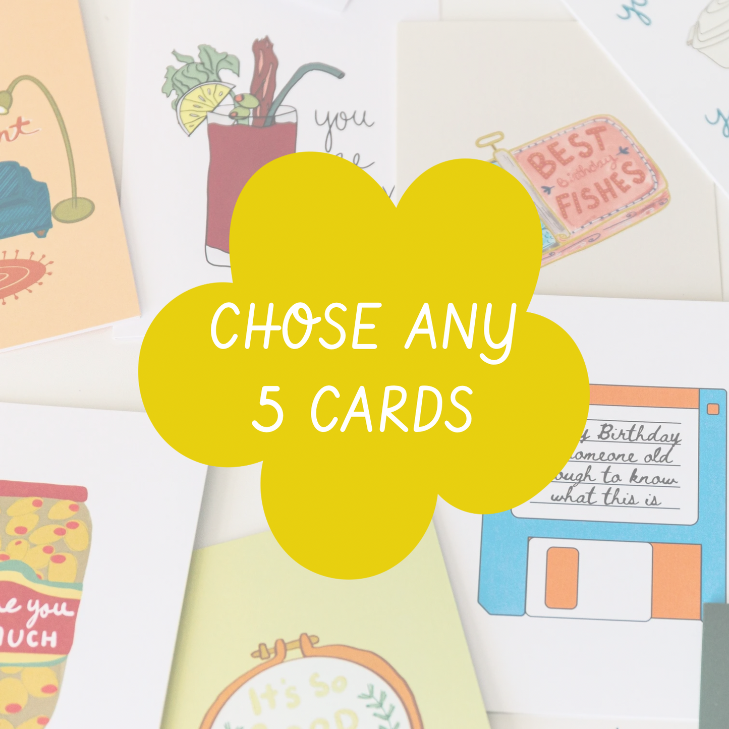 Card 5-Pack - Choose Any Cards!