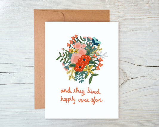 Wedding Bouquet Happily Ever After