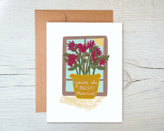 Best Mum Ever Punny Mother’s Day Card
