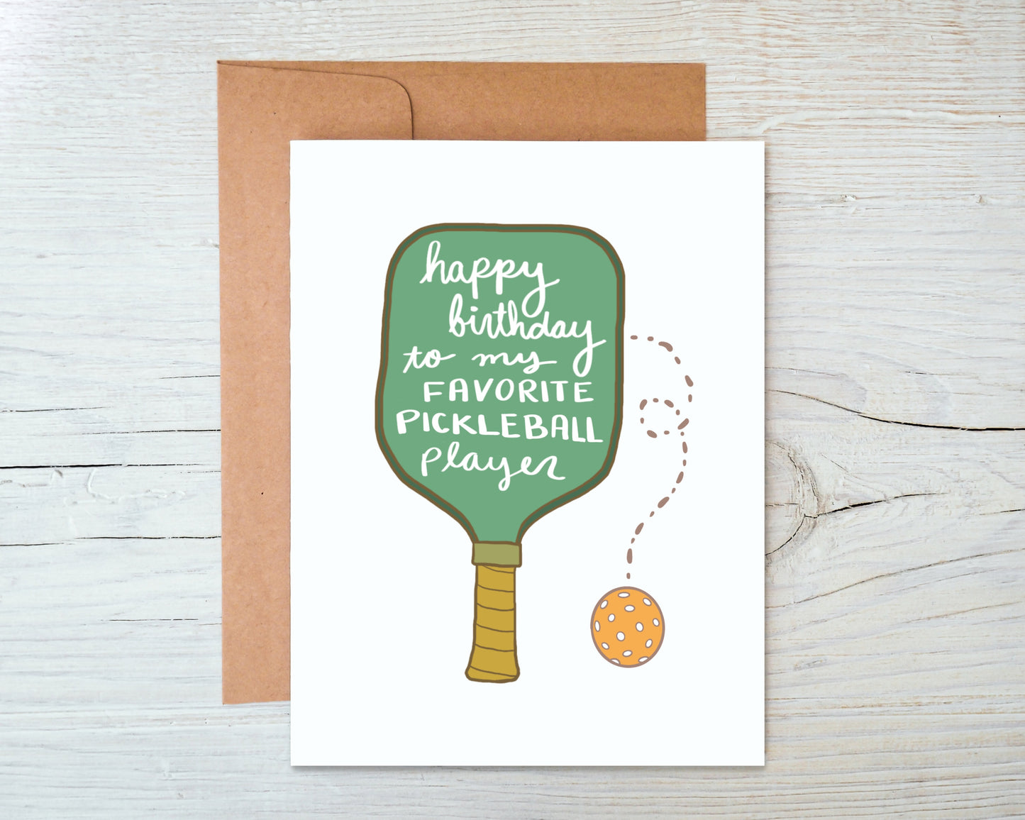 Pickleball Birthday (Green)