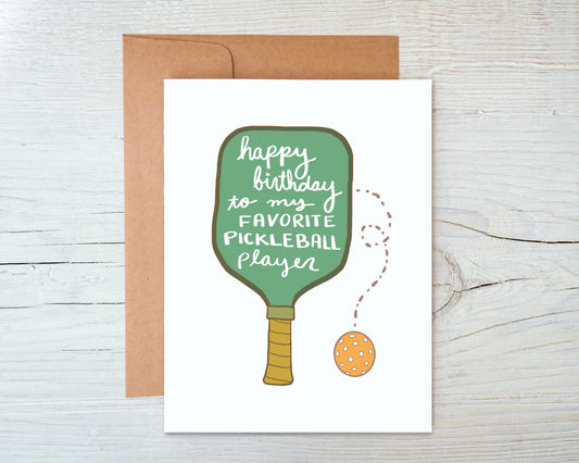 Pickleball Birthday (Green)