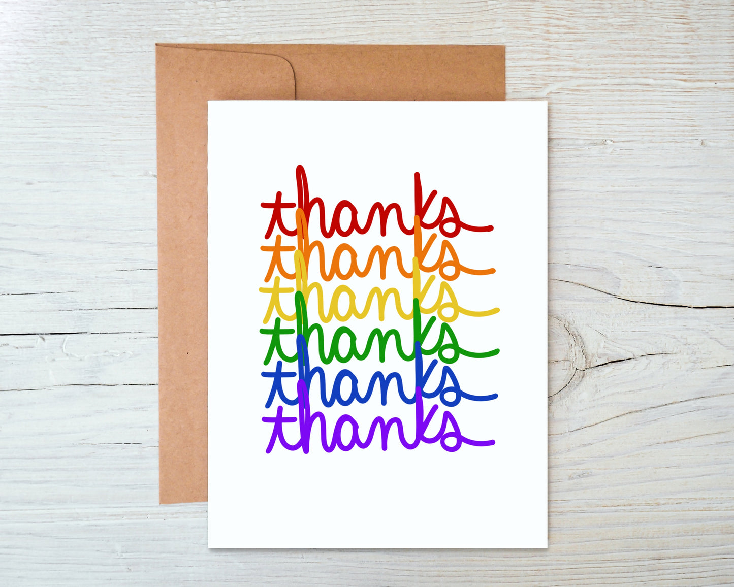 Rainbow Thank You