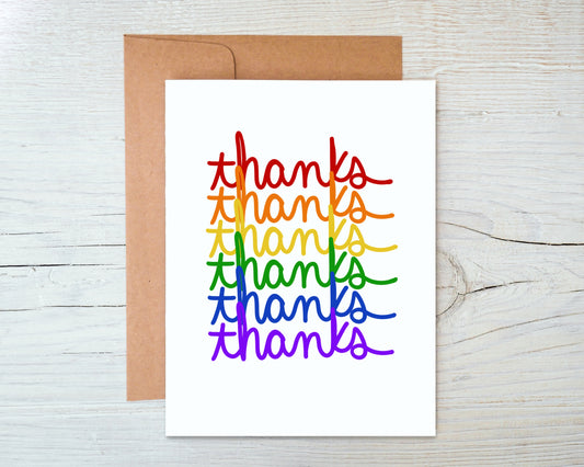 Rainbow Thank You