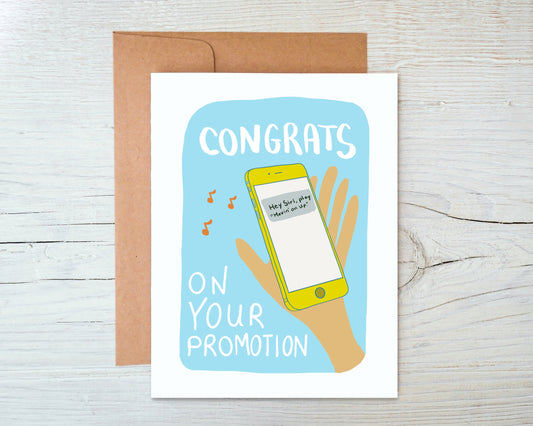 Hey Siri Promotion Card