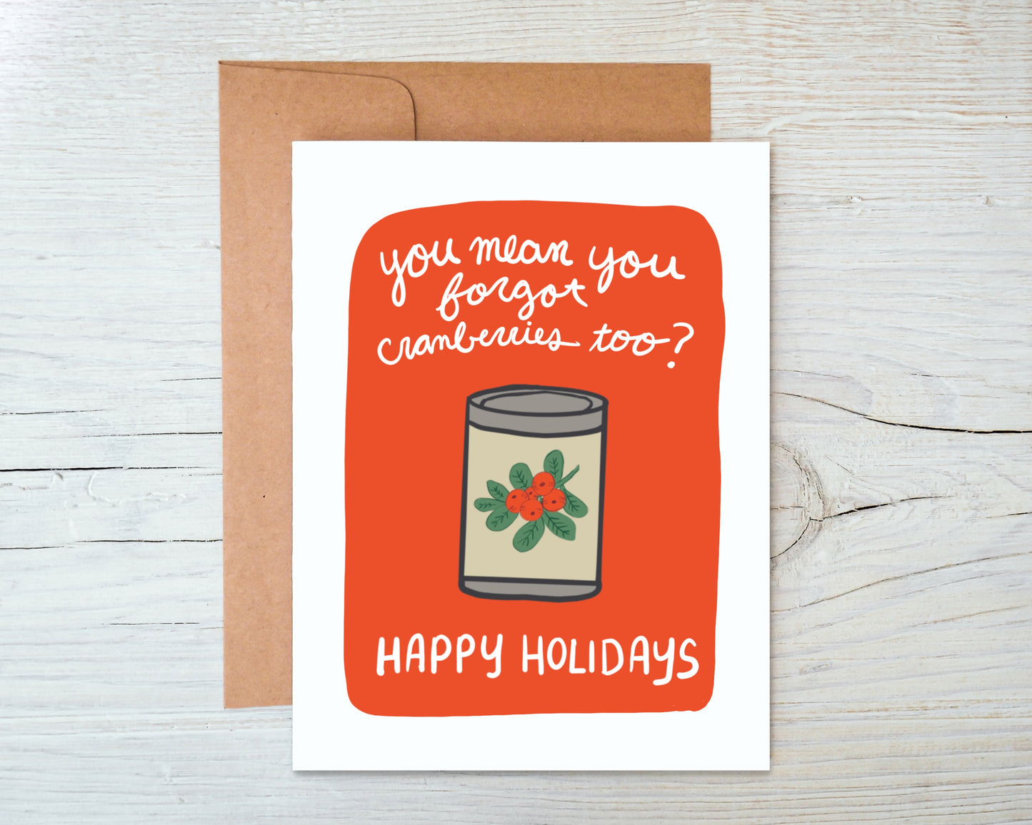 Christmas Wrapping Holiday Card