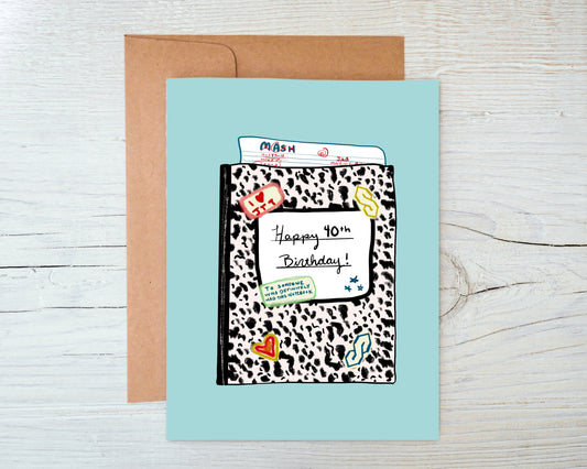 Cool S Funny 40th Birthday Card