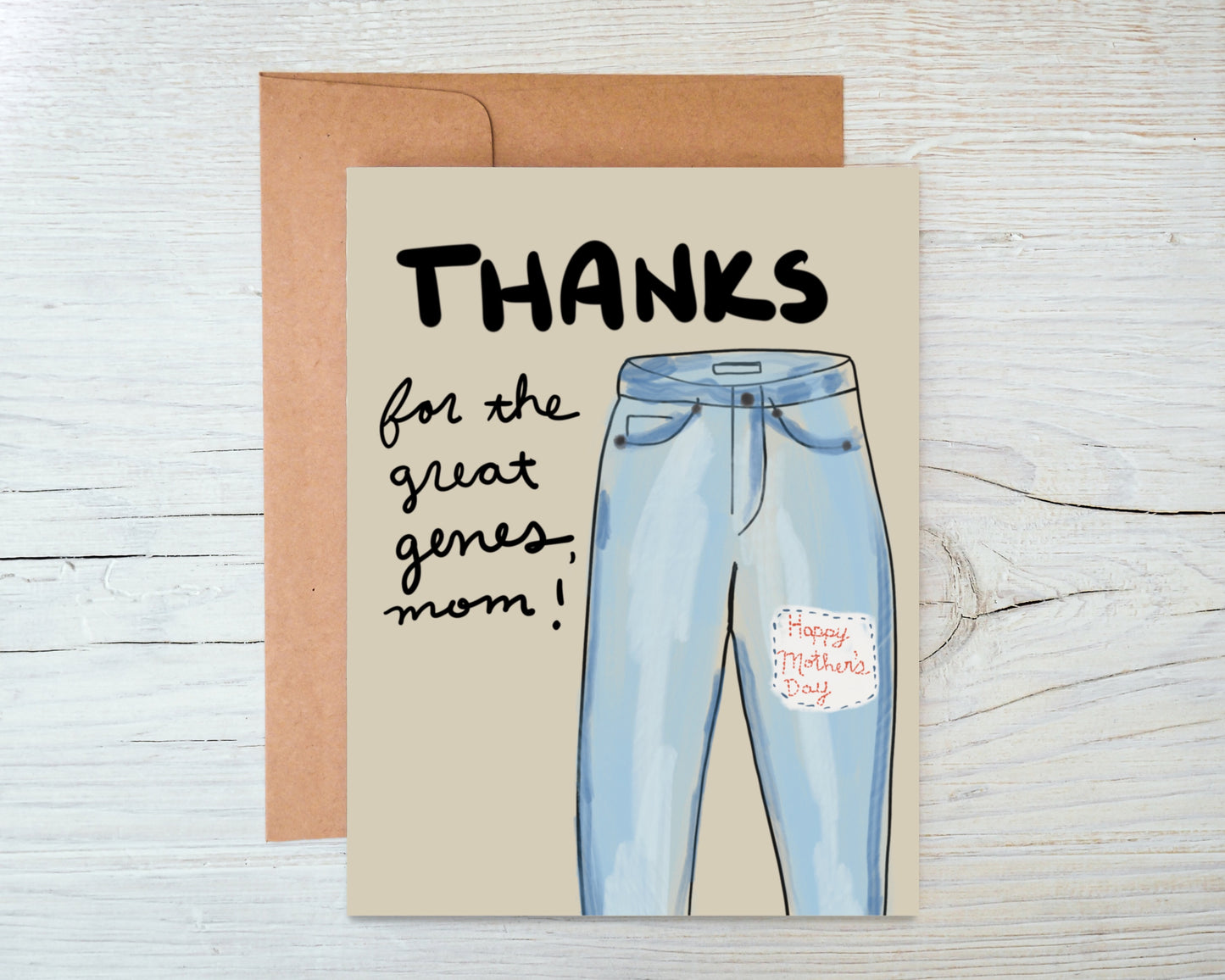Mom Jeans Mother’s Day Card