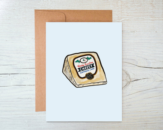 Parmesan Cheese Birthday/Here’s Another Cheesy Birthday Card