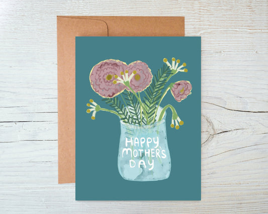 Flower Jar Mother’s Day - Happy Mother’s Day