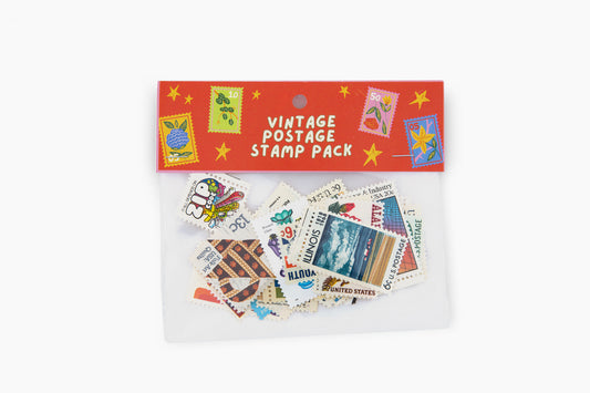 Vintage Postage Stamp Pack