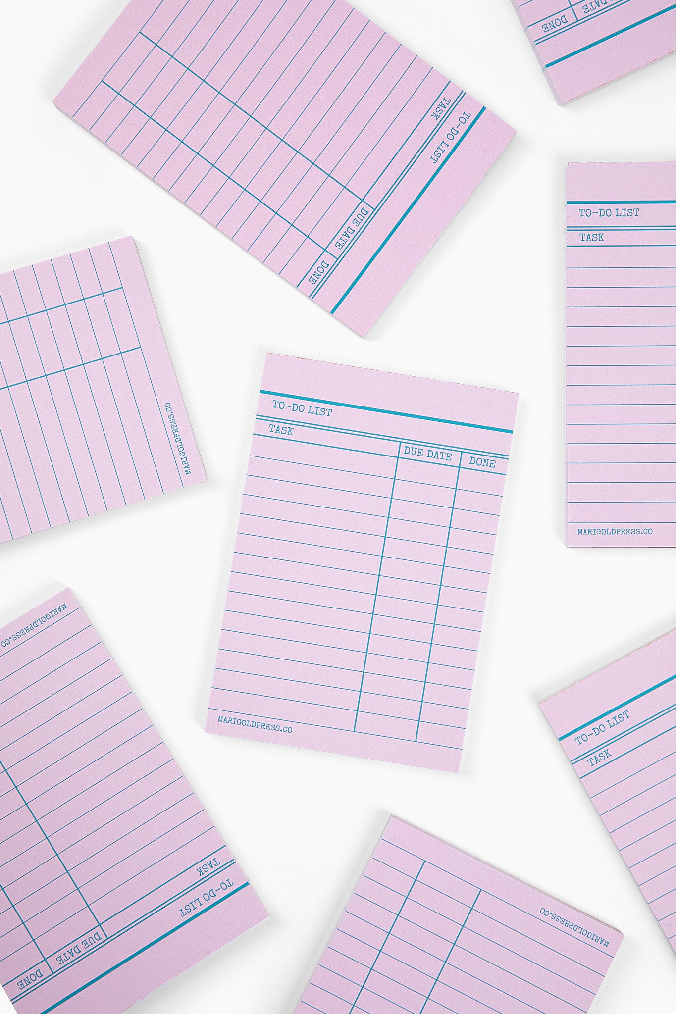 Library Card Notepad