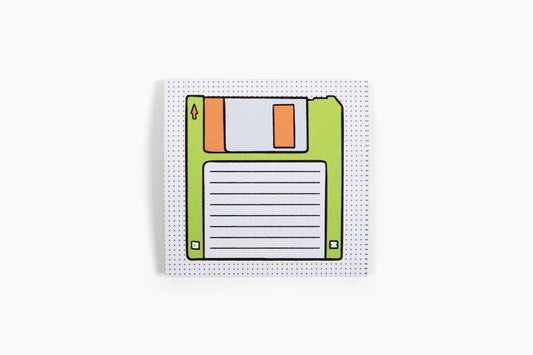 Retro Floppy Disk Post-It Notes Sticky Notes