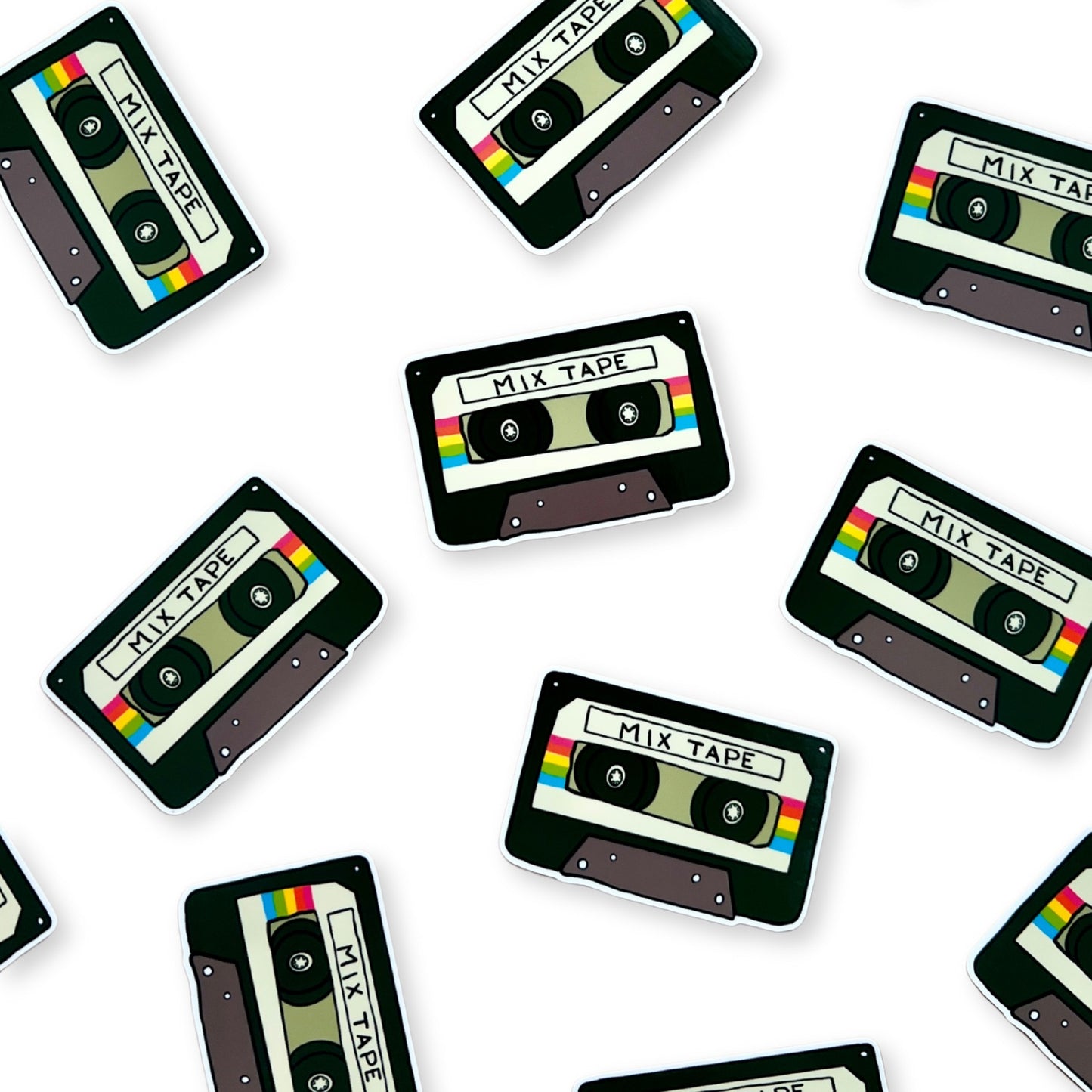 Mix Tape Vinyl Sticker