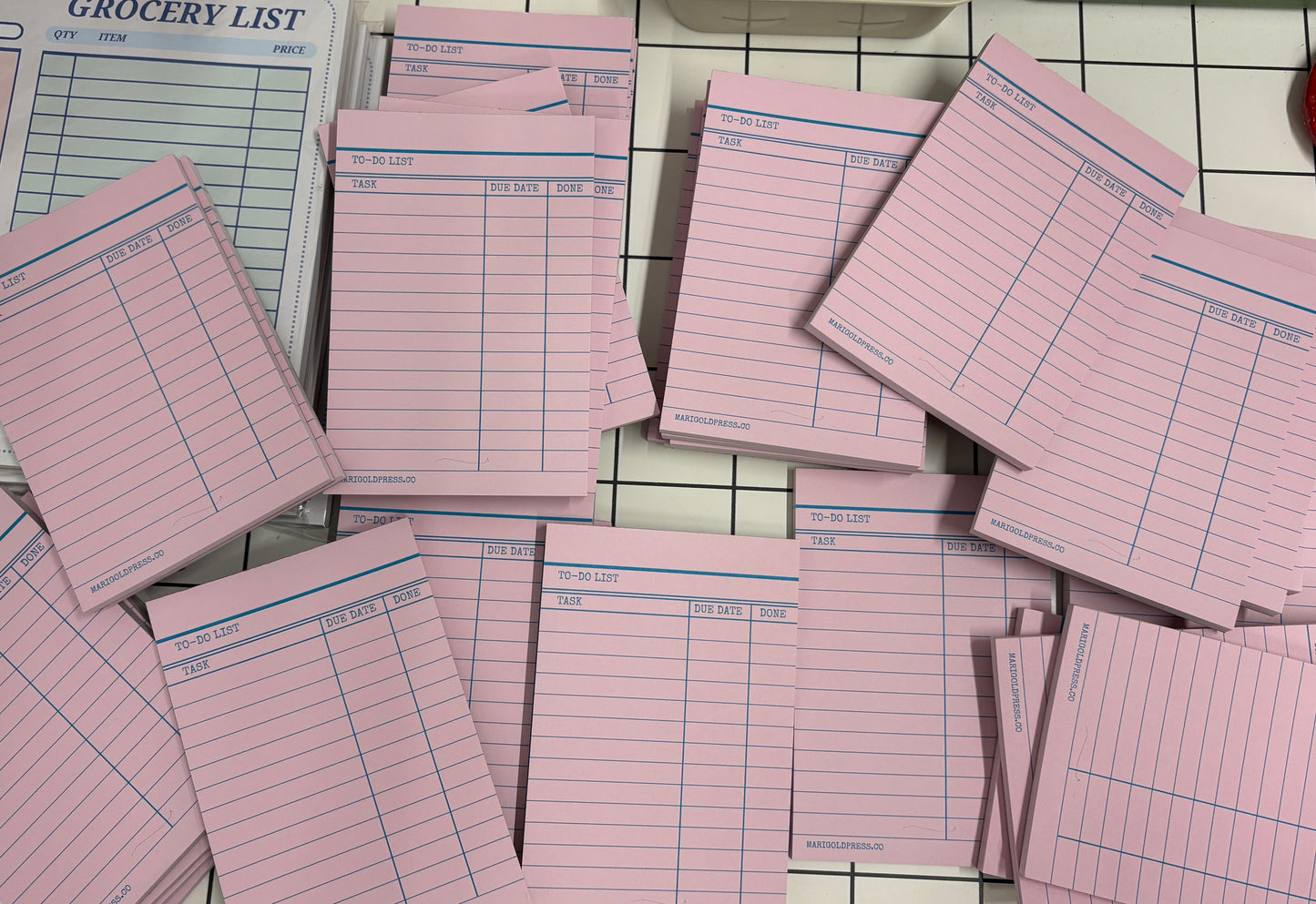 3-Pack SLIGHTLY IMPERFECT Notepads in PINK