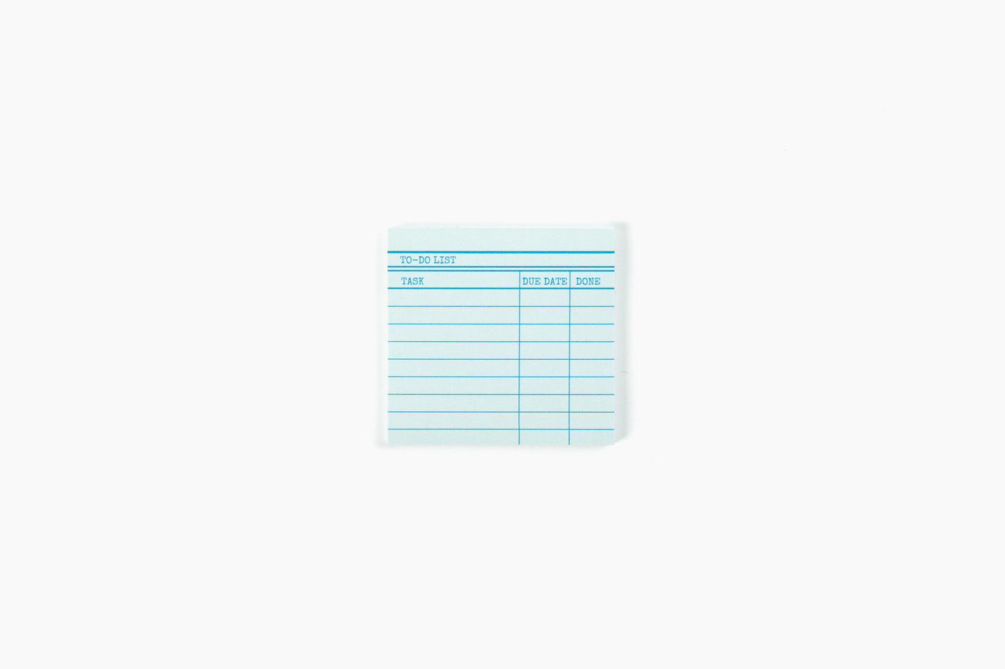 Library Card Post-It Notes Sticky Notes - Green