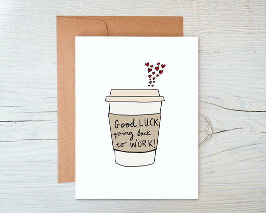 Coffee Cup Back to Work