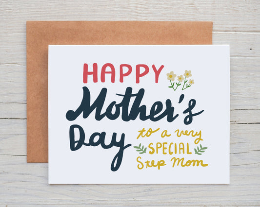 Step Mom Mother’s Day Card