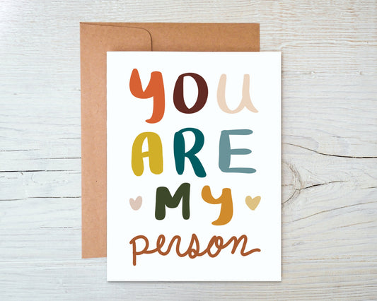 You Are My Person