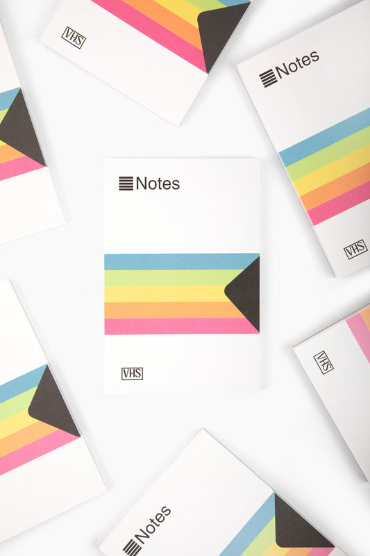 Vintage VHS Notepad
