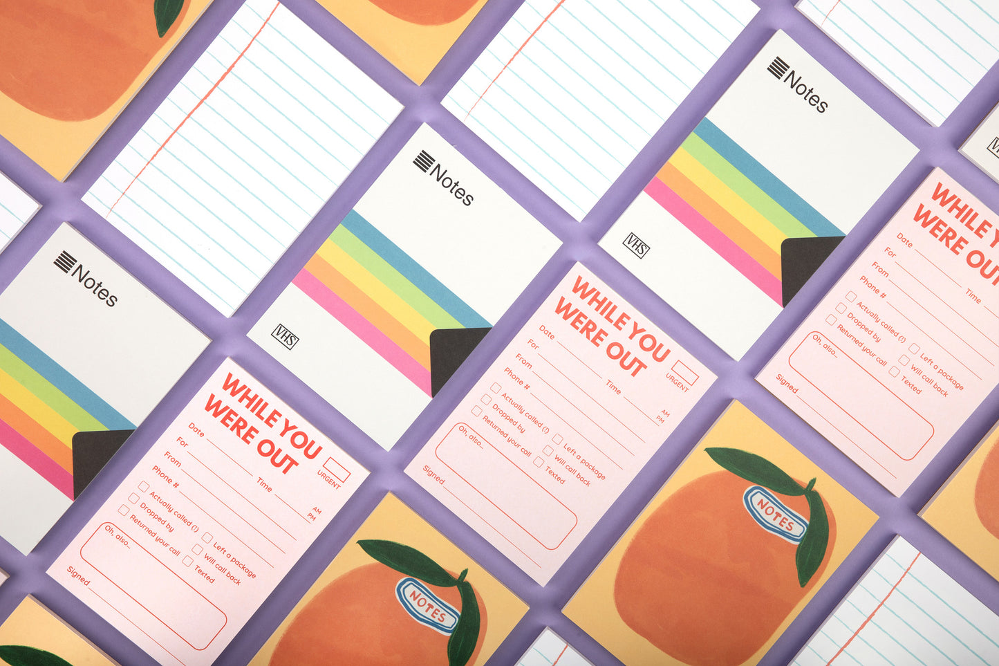 Vintage VHS Notepad