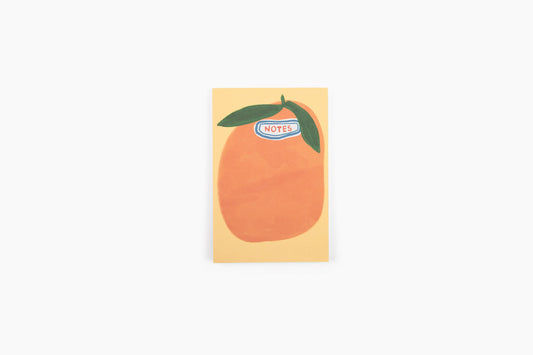 Wonky Orange Notepad