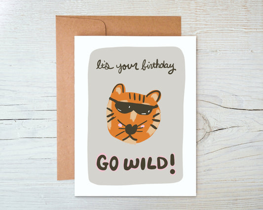 Wild Tiger Birthday