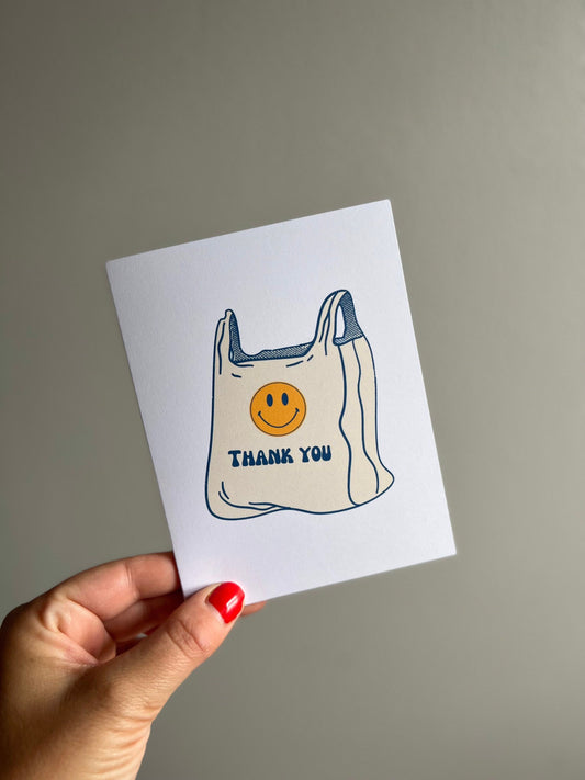 90s Nostalgia Take Out Bag Thank You