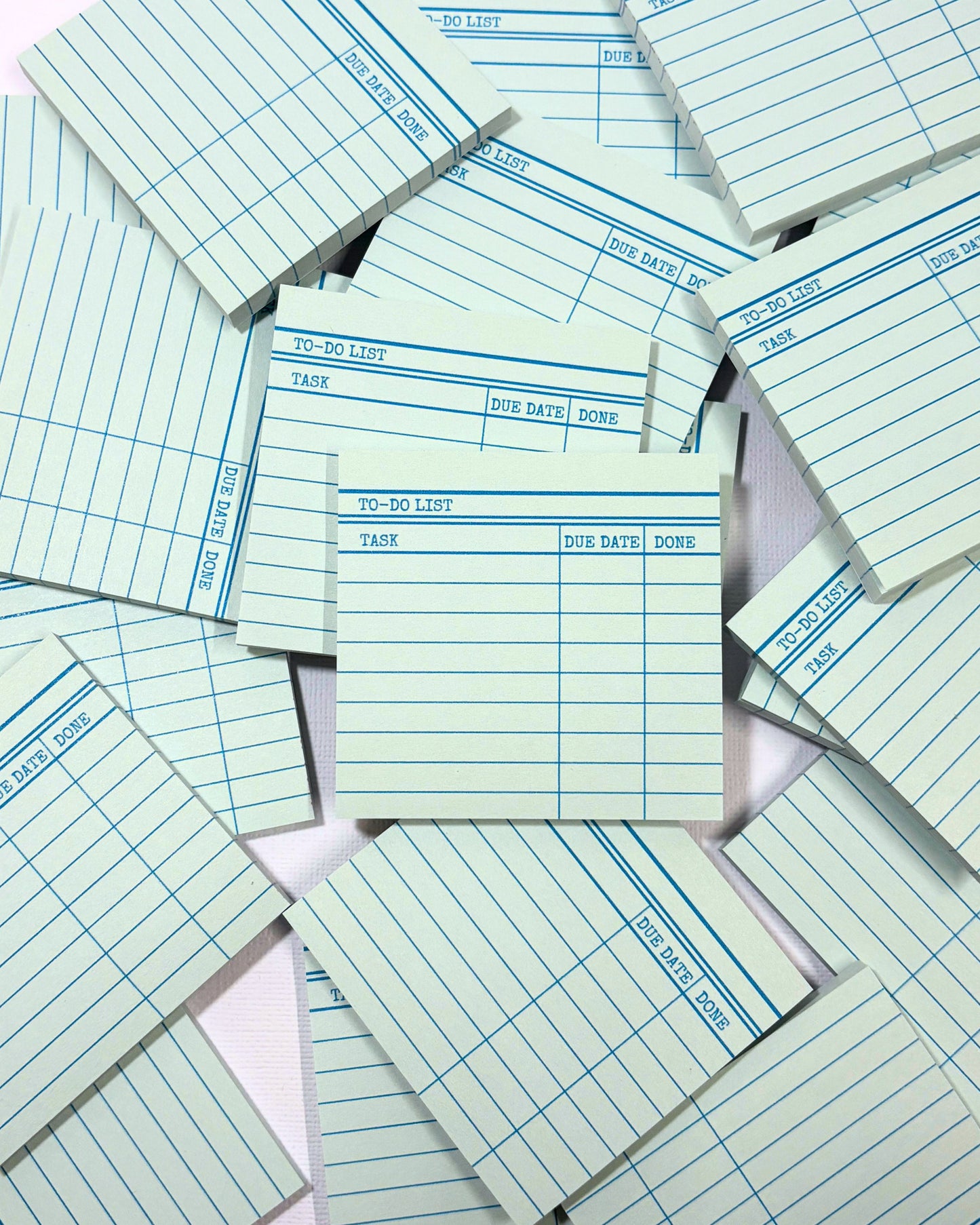 Library Card Post-It Notes Sticky Notes - Green