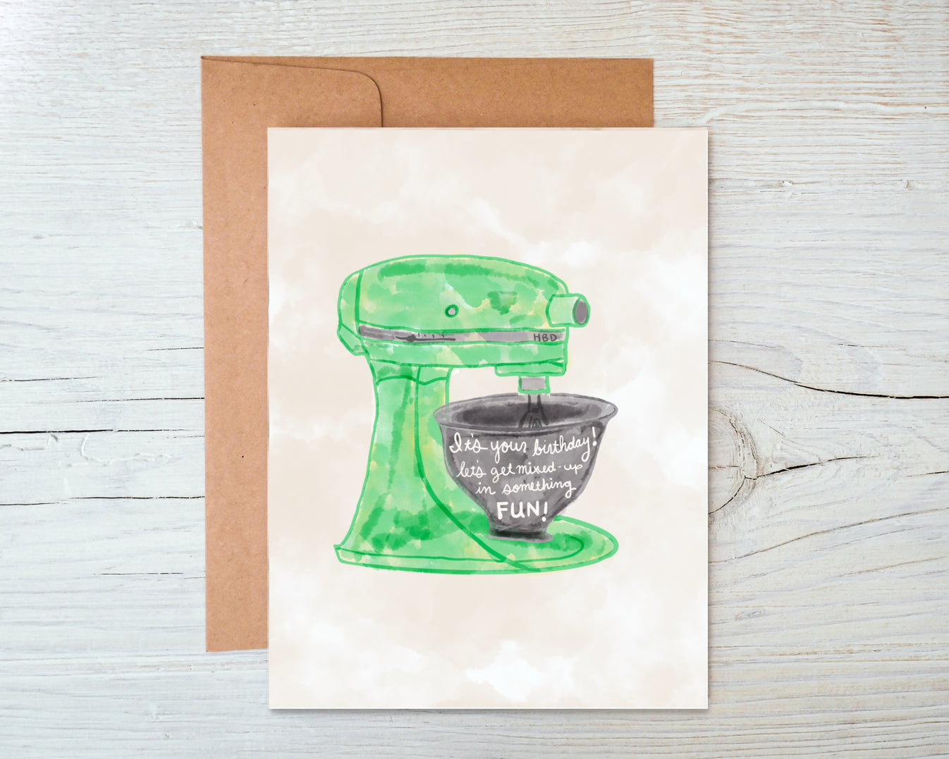 Mixer Birthday Marigold Press