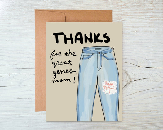 Mom Jeans Mother’s Day Card