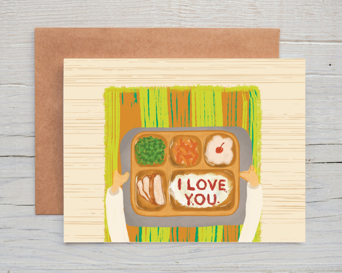 TV Dinner I Love You - Valentine’s Day/ Anniversary Card