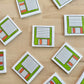 Retro Floppy Disk Post-It Notes Sticky Notes