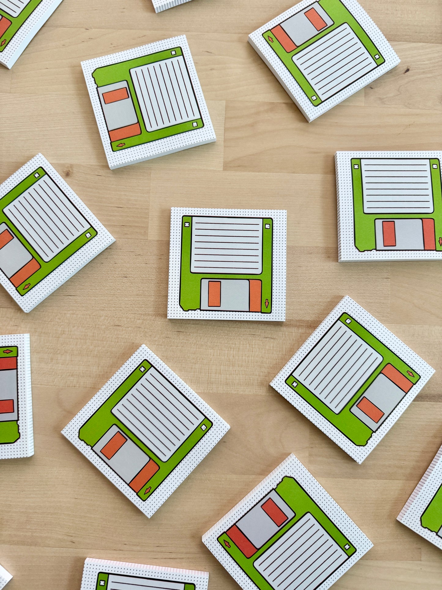 Retro Floppy Disk Post-It Notes Sticky Notes