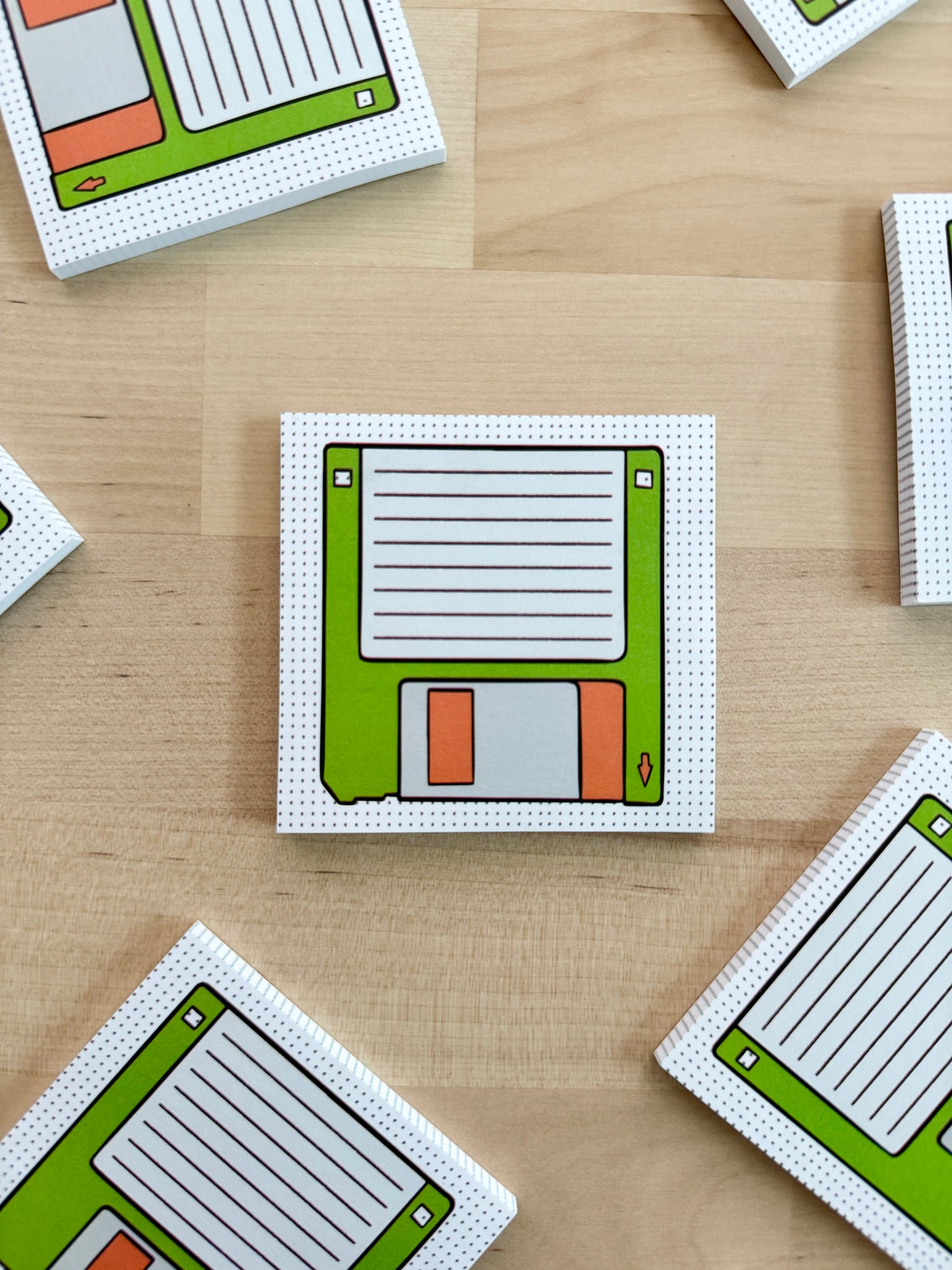 Retro Floppy Disk Post-It Notes Sticky Notes