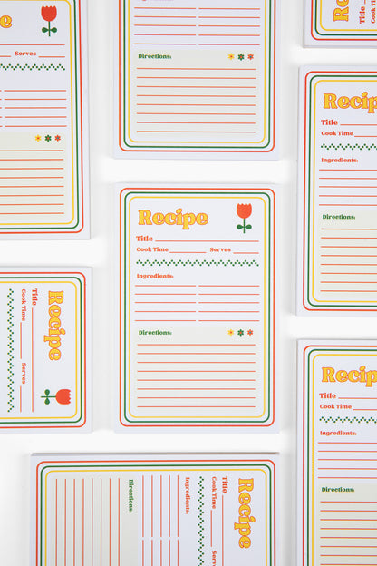 70s Recipe Notepad