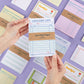 Guest Check Grocery List Notepad