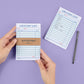 Guest Check Grocery List Notepad