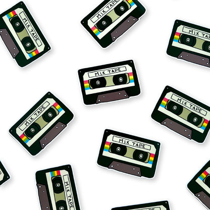 Mix Tape Vinyl Sticker