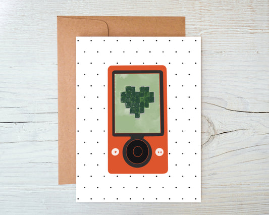 Digital Love - Zune Valentine’s Day / Anniversary Card