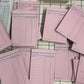 3-Pack SLIGHTLY IMPERFECT Notepads in PINK