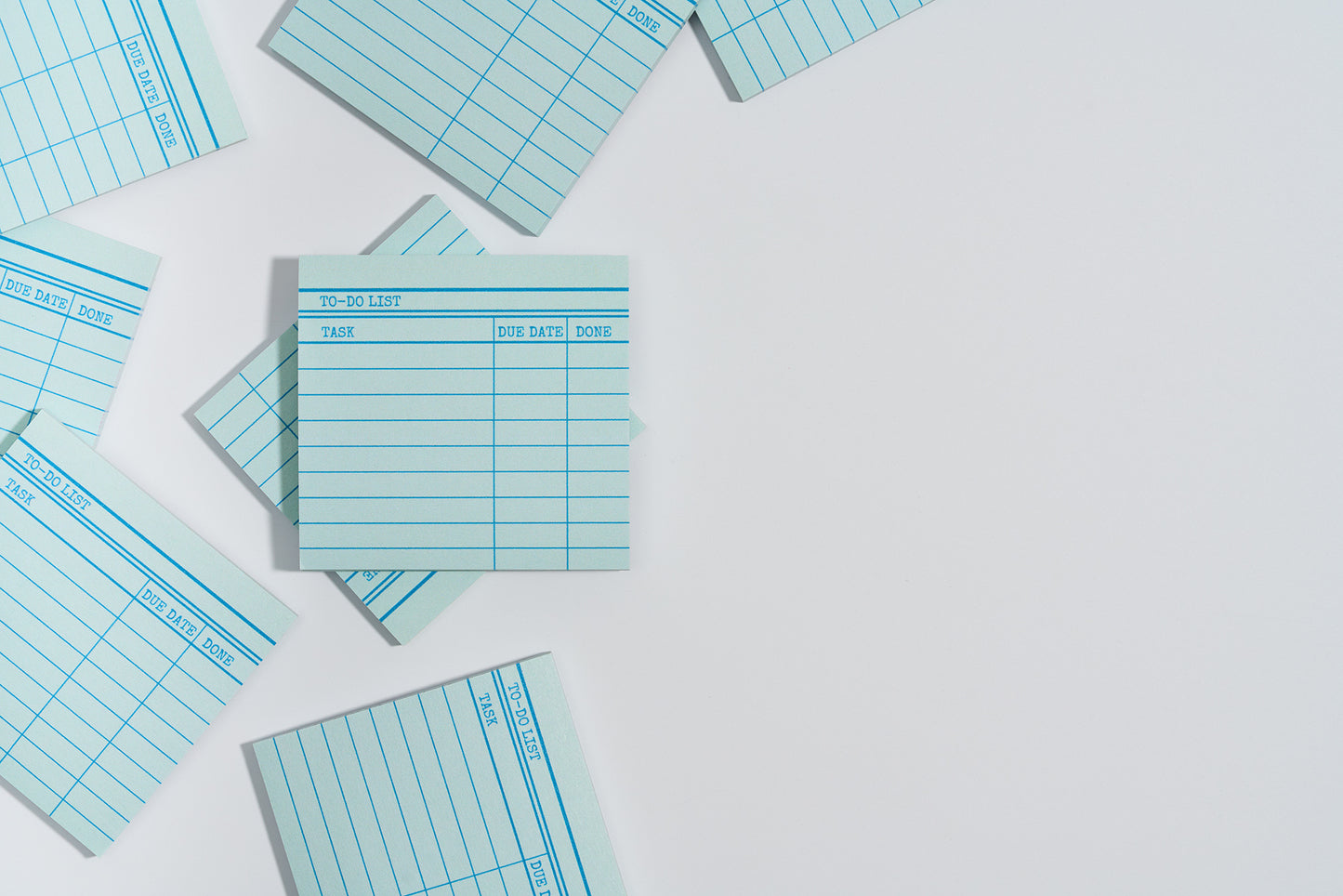 Library Card Post-It Notes Sticky Notes - Green