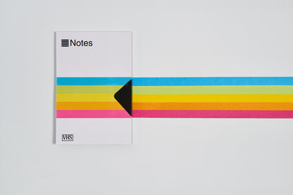 Vintage VHS Notepad