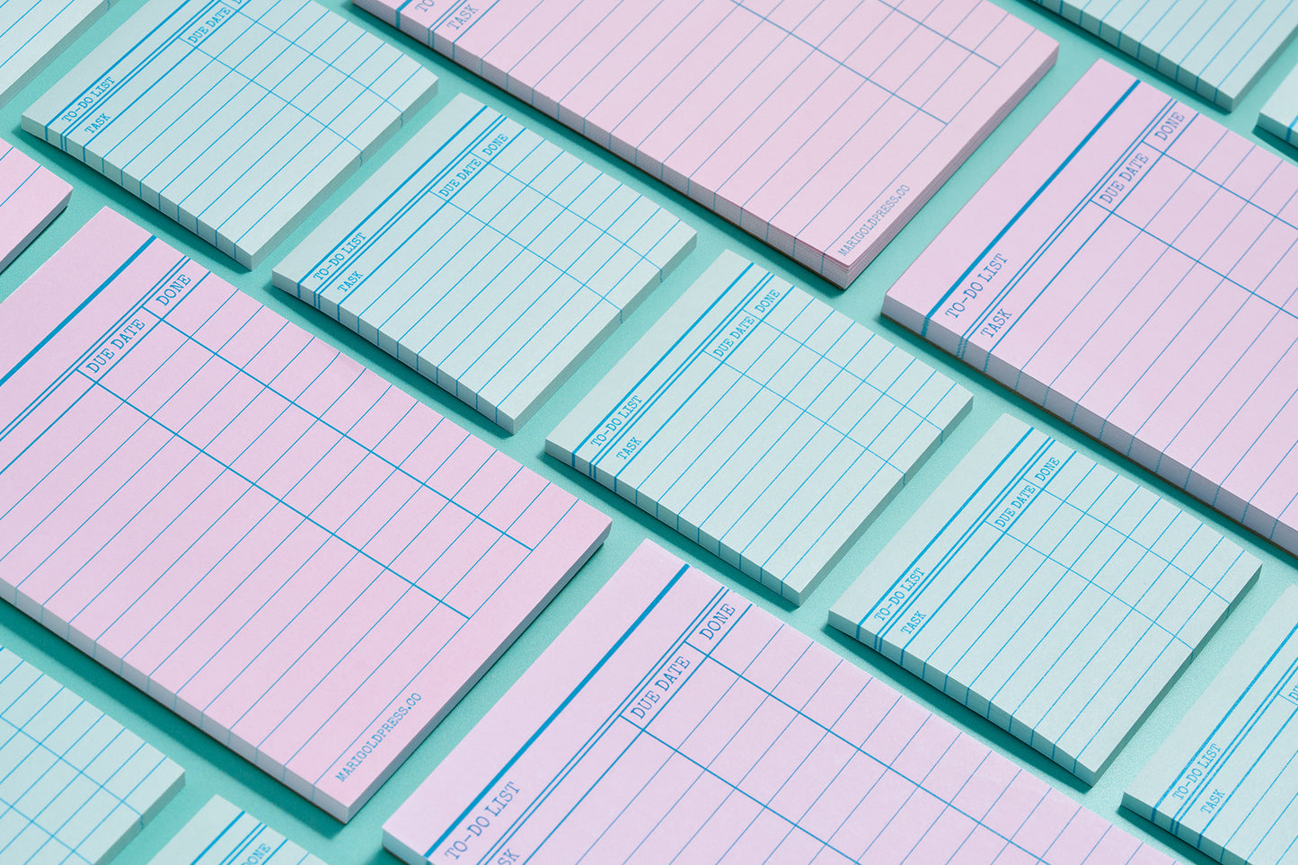 Library Card Post-It Notes Sticky Notes - Green